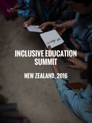 Inclusive Education Summit NZ 2016