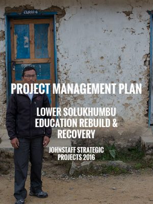 Project Management plan Lower Solukhumbu